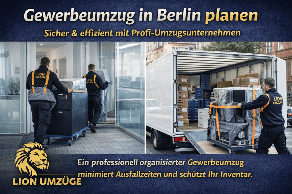 Gewerbeumzug Berlin – Lion Umzüge