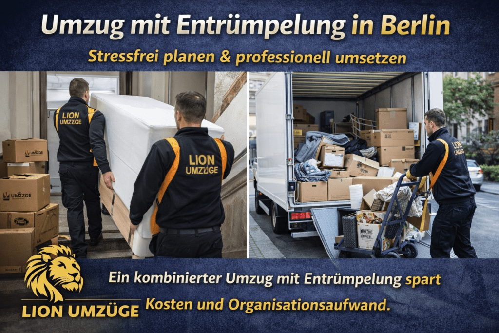Entrümpelung Berlin – Lion Umzüge