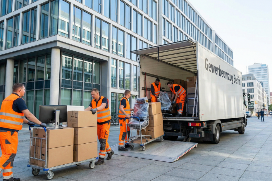 Gewerbeumzug Berlin – Lion Umzüge