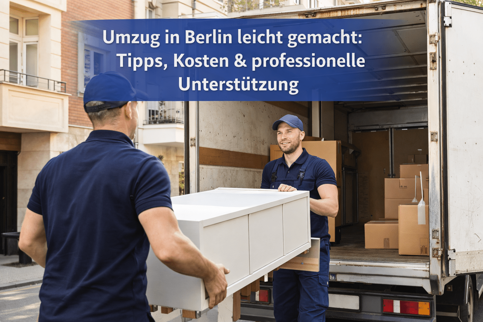 Umzugsfirma Berlin Kosten – Lion Umzüge Team beim Umzug