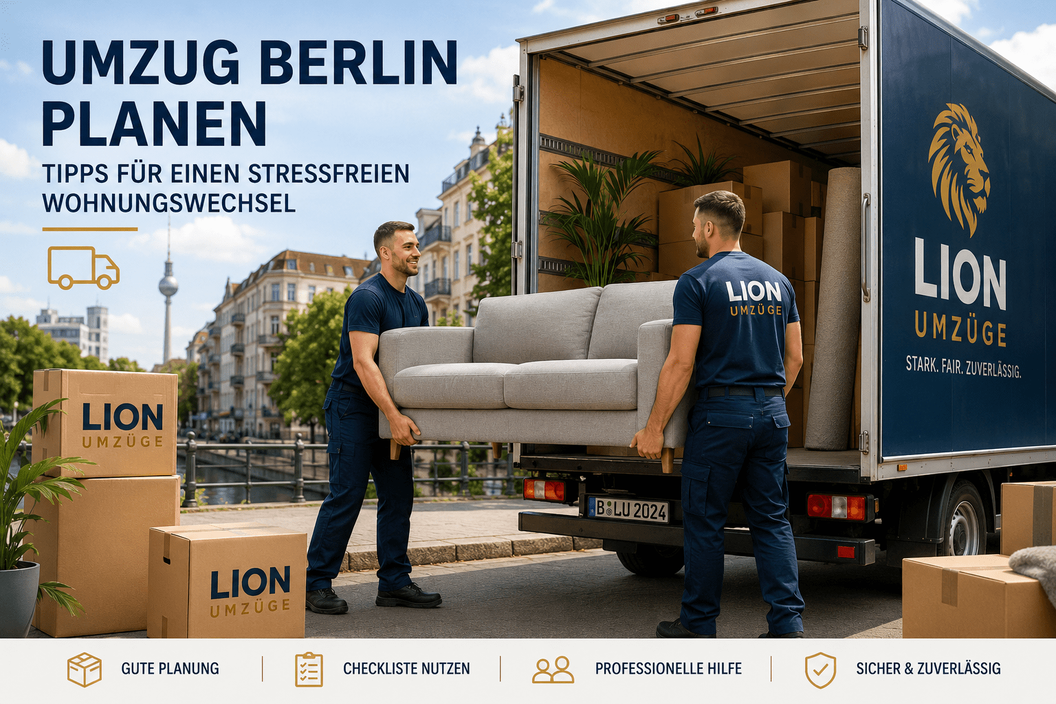 Umzug Berlin planen – Tipps für einen stressfreien Wohnungswechsel